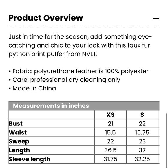 NVLT Vegan leather puffer jacket - Picture 5 of 5